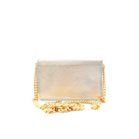 Miu Miu Handtasche aus Leder in Gold