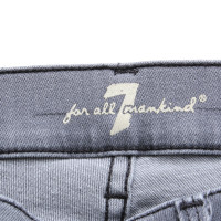 7 For All Mankind Jeans in Hellgrau
