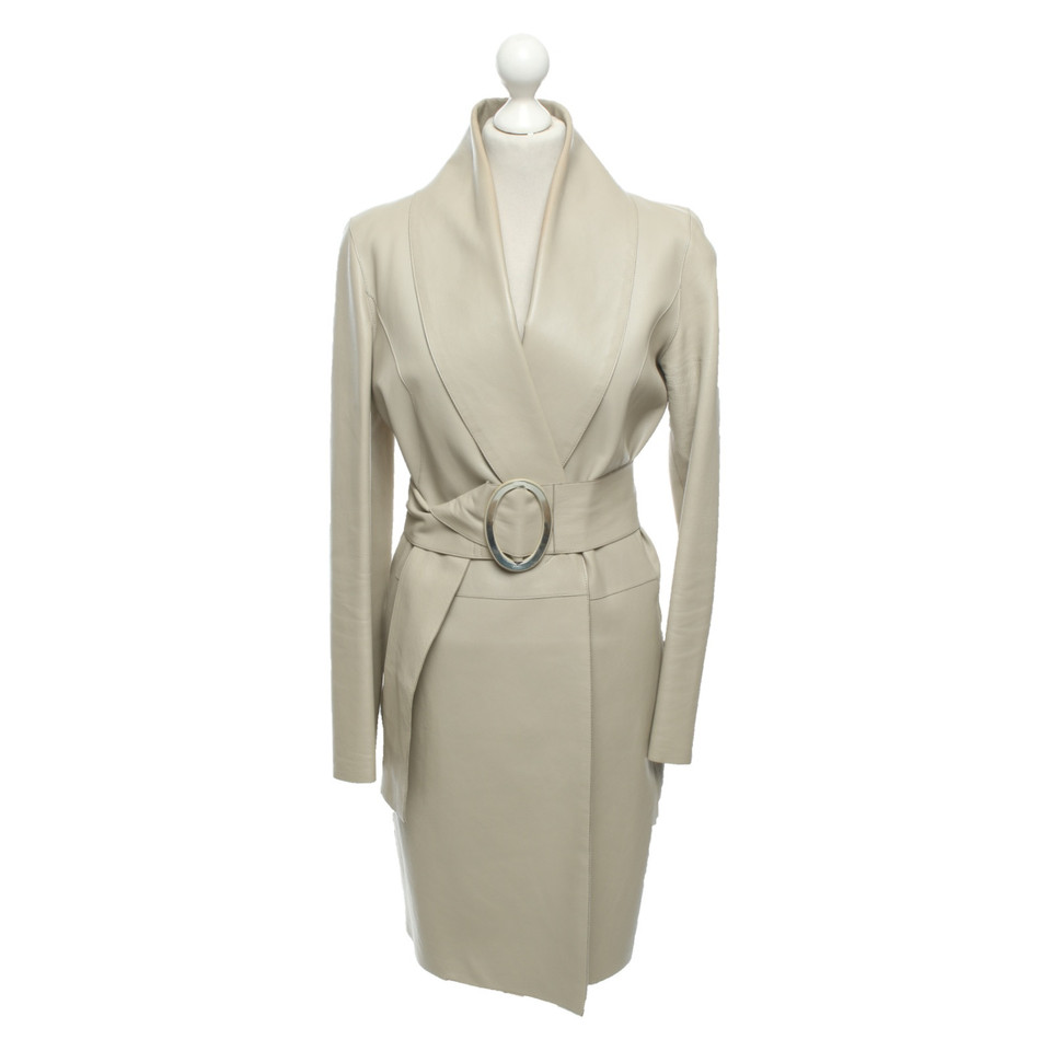 Costume National Veste/Manteau en Cuir