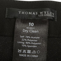 Thomas Wylde Pantalon en noir