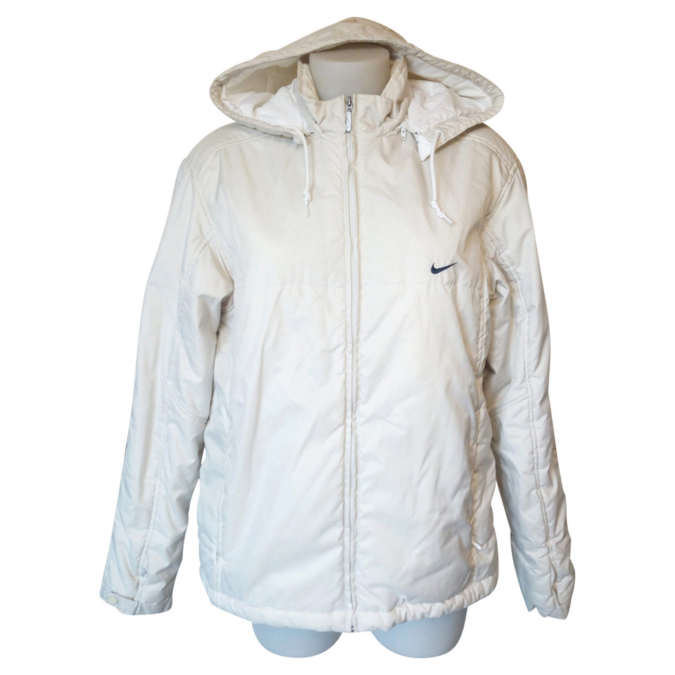 Nike Giacca/Cappotto in Bianco