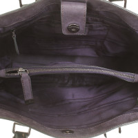 Hogan Handtasche aus Wildleder in Violett