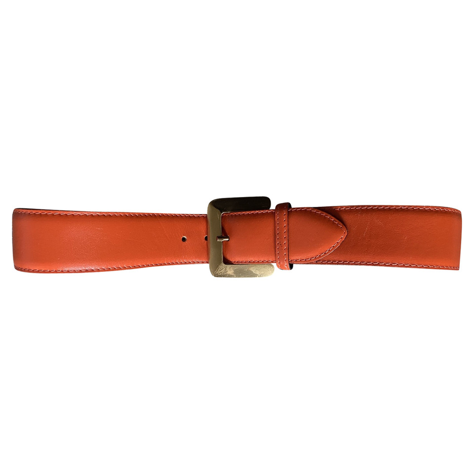 Kenzo Cintura in Pelle in Arancio