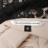 Diane Von Furstenberg Robe en dentelle noire