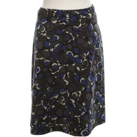 Hobbs Cord-skirt with pattern