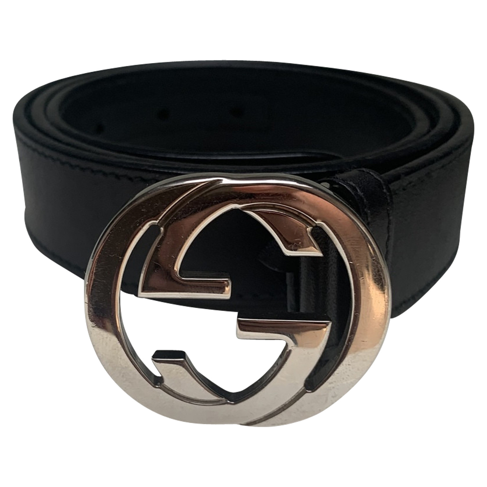 Gucci Belt Leather in Black - Second Hand Gucci Belt Leather in Black buy  used for 259€ (4707136)