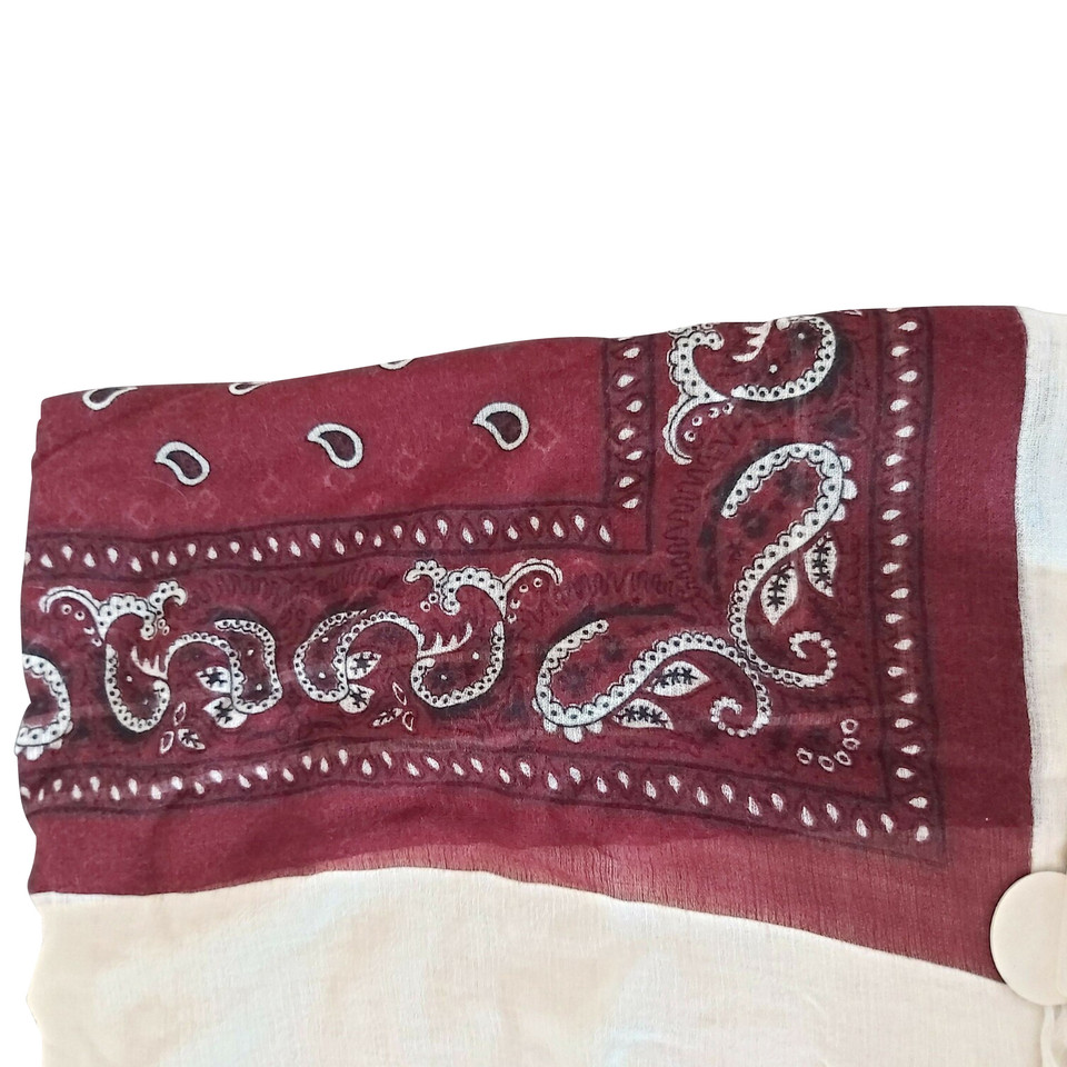 Destin Echarpe/Foulard en Laine en Bordeaux