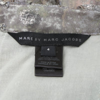 Marc Jacobs Jurk in metallic look