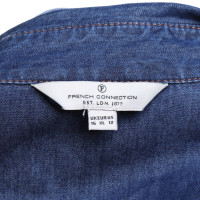French Connection Abito in denim blu