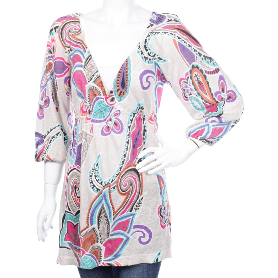 Set Tunic with floral pattern