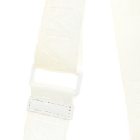 Marc Jacobs Snapshot in Pelle in Bianco