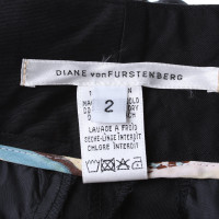 Diane Von Furstenberg Broek in zwart