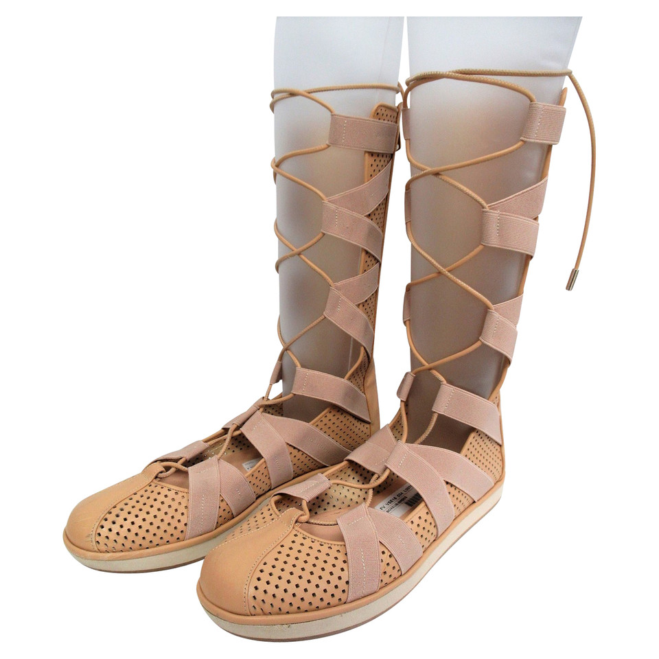Vionnet Boots Leather in Beige