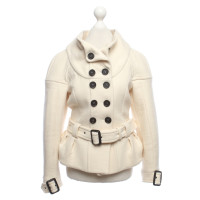 Burberry Prorsum Jacke/Mantel in Creme