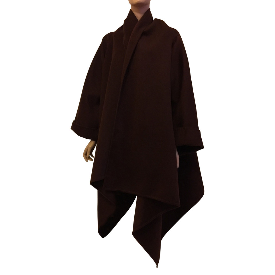 Jean Paul Gaultier Jacket/Coat Wool in Brown