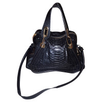 Chloé Handbag Fur in Black