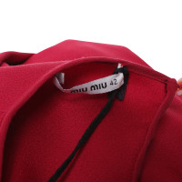 Miu Miu Dress in red