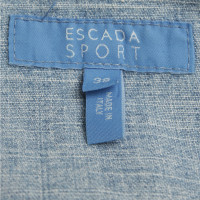 Escada giacca di jeans con applicazioni