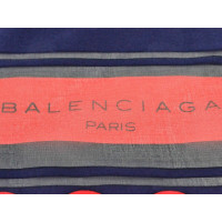 Balenciaga Echarpe/Foulard en Soie en Rouge