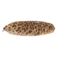 Prada Schultertasche mit Leoparden-Muster