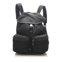 Prada Rucksack aus Baumwolle in Schwarz