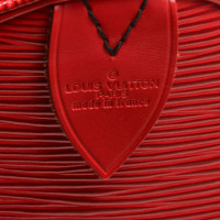 Louis Vuitton Sac de voyage en Cuir en Rouge