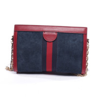 Gucci Ophidia small shoulder bag Leer in Blauw