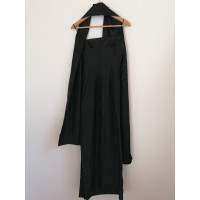 Js Collections Kleid aus Viskose in Schwarz