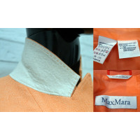 Max Mara Blazer aus Seide in Orange