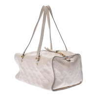 Louis Vuitton Lumineuse GM Monogram Empreinte in Pelle in Bianco