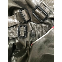 Burberry Jacket/Coat Silk in Grey
