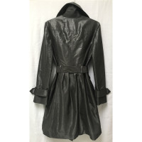 Burberry Jacket/Coat Silk in Grey
