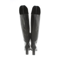 Max Mara Boots Leather in Black