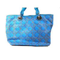 Dior Shopper Canvas in Turquoise