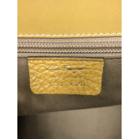 Salvatore Ferragamo Shoulder bag Leather in Yellow