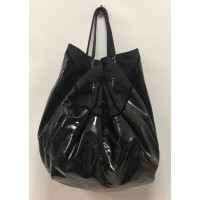 Chanel Tote Bag aus Lackleder in Schwarz