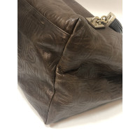 Louis Vuitton Whisper Bag Leer in Bruin