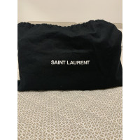 Saint Laurent Joan Camera Bag aus Leder in Schwarz