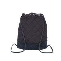 Chanel Backpack Suede in Blue