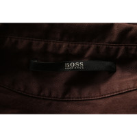 Hugo Boss Robe en Coton en Marron