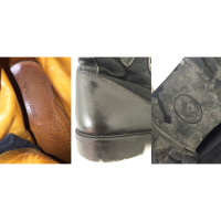Giorgio Armani Ankle boots Leather in Black