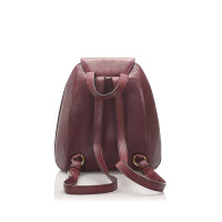 Cartier Backpack Leather in Red