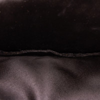 Yves Saint Laurent Clutch en Soie en Noir