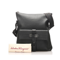 Salvatore Ferragamo Borsa a tracolla in Pelle in Nero