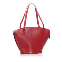 Louis Vuitton Tote bag Leather in Red