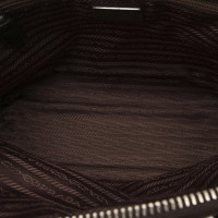 Prada Handbag Silk in Brown