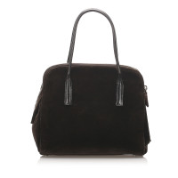 Prada Handbag Silk in Brown