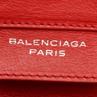 Balenciaga Tote Bag aus Leder in Rot