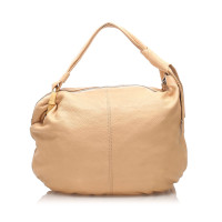 Gucci Schoudertas Leer in Beige