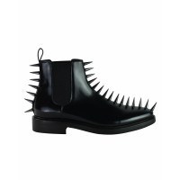 Balenciaga Stiefel aus Leder in Schwarz